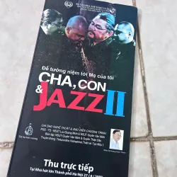 Bộ đĩa CD Cha Con & Jazz - Quyền Văn Minh - Thu âm trực tiếp - Mới 90%, không trầy xước 997752