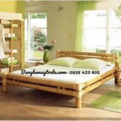 Giường tre phòng ngủ 594146