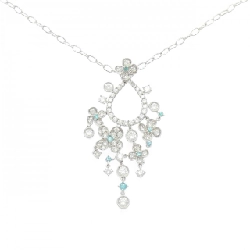 750WG/K18WG Tourmaline Necklace 0.136CT - Hàng hiệu Authentic