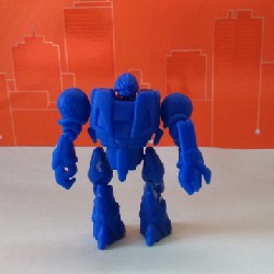 Robot lắp ráp trong kẹo Cao su Lotte ngày xưa những năm 2003 15616