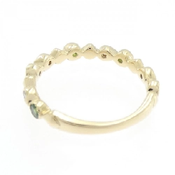 Nhẫn Garnet Xanh K18YG 0.25CT 669046