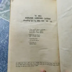 Từ điển An Nam - Lusitan - Latinh 1001163
