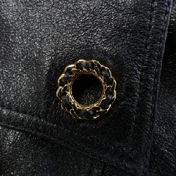 CHANEL Áo khoác da biker - Hàng hiệu Authentic 640729