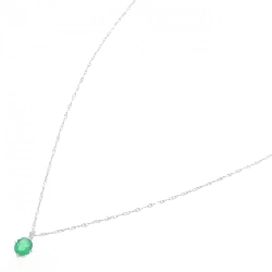 K18WG Emerald Necklace 0.43CT - Hàng hiệu Authentic 858174