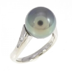 Nhẫn ngọc trai đen PT900 9.7mm