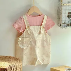 Yếm + áo bé gái