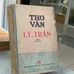 THƠ VĂN LÝ - TRẦN (3 TẬP) 748258
