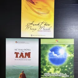 Combo 3 cuốn song ngữ: Hạnh Phúc Mong Manh-Sự Dao Động Của Tâm-Nếu Biết Rằng… 925576