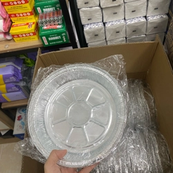 Combo 20 khay bạc lót bồi chiên không dầu size 22 cm 508006