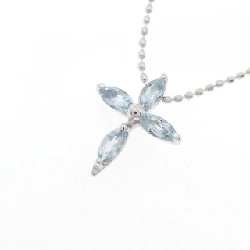 K18WG Nhẫn Aquamarine - Hàng hiệu Chính hãng 858506