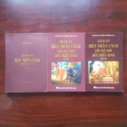 Giáo Án Rèn Nhân Cách - Lớp Ngũ Giới - Combo Tập 1+2+3 - Thích Thông Lạc [Sách Phật Giáo]