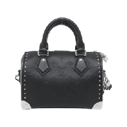 Túi xách Boston Louis Vuitton Monogram Shadow Speedy Trunk 20cm M14575 614184