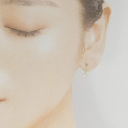 K18YG Bông tai kim cương 0.15CT - Hàng hiệu Chính hãng 870606