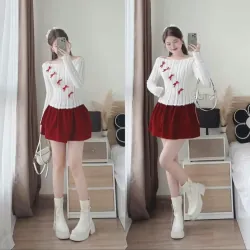 (Size M) Áo váy chỉ mặc duy nhất 1 lần dịp Noel 2025 936563