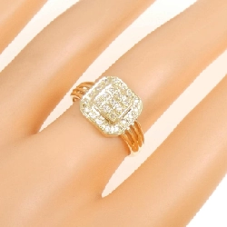 Nhẫn kim cương K18YG 0.13CT - Hàng hiệu Authentic 853941
