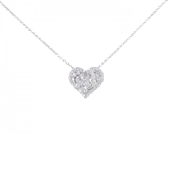 Ponte Vecchio Dây chuyền trái tim kim cương 0.95CT - Hàng hiệu Authentic