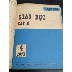 Tập san giáo dục cấp 1 + cấp 2 - các năm 1979,1980,1981 ( tổng cộng 25 số ) 590920