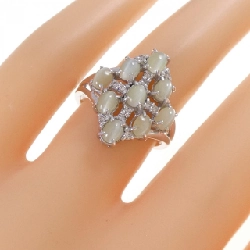 Nhẫn K18WG Chrysoberyl Cat's Eye 2.50CT - Hàng hiệu Chính hãng 855834