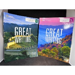 National Geographic learning: Great writing 3 5 New 90% SBM1404