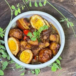 Nồi kho hầm chuyên dụng UNIE USC208 dung tích 2L, lòng nồi gốm Ceramic, hẹn giờ 24 tiếng