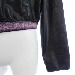 【Khuyến mãi】Áo khoác da CHANEL 641073