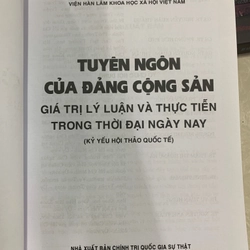 TUYÊN NGÔN CỦA ĐẢNG CỘNG SẢN: GIÁ TRỊ LÝ LUẬN VÀ THỰC TIỄN TRONG THỜI ĐẠI NGÀY NAY 537988