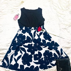 Đầm dài xoè sát nách  48884