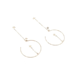 Bông tai K10YG Stargewelry - Hàng hiệu Authentic 847505