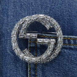 【Mã giảm giá】Gucci GUCCI Áo khoác denim 636155