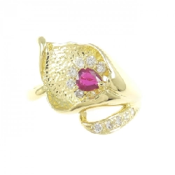 Nhẫn Ruby K18YG 0.28CT - Hàng hiệu Chính hãng 852296
