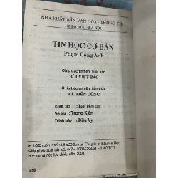 Tin học cơ bản - Microsoft Word 2003 - Phạm Công Anh 1062940