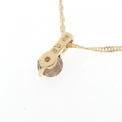 K18YG Solitaire Dây chuyền kim cương 0.2CT - Hàng hiệu Chính hãng 861599