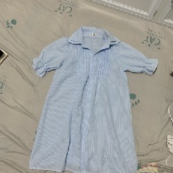 Đầm babydoll đũi xốp 