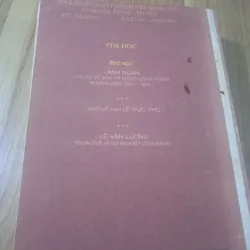 Sách Thơ Xuật Bản về Anh Ngạn, Lê Đức Thọ, Lê Vân Luơng - P. Đọc 2001