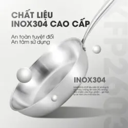KFP2603 – Chảo rán inox cao cấp, món chiên ngon, không dính đáy 🥘 711567