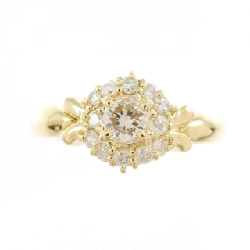 Nhẫn kim cương K18YG 0.20CT 668009