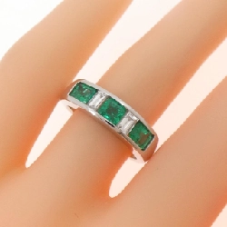 Nhẫn Emerald PT900 0.795CT - Hàng hiệu Chính hãng 853326