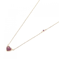 K10YG Mặt Dây Chuyền Hình Trái Tim Đá Garnet - Hàng hiệu Chính Hãng 860671