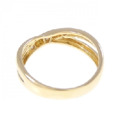 Nhẫn kim cương K18YG 666477