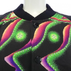 Áo khoác teddy in họa tiết nghệ sĩ satin CELINE 2V30H354Q - Hàng hiệu Authentic 892152