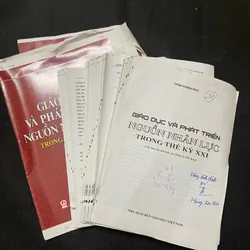 (Bản kẽm in thử) Giáo dục và phát triển nguồn nhân lực trong thế kỷ XXI