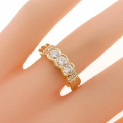 Nhẫn kim cương 18KYG - Hàng hiệu Authentic 854020