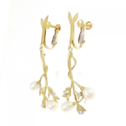 Nakashima Kunio Bông tai Ngọc trai nước ngọt - Hàng hiệu Authentic 848714