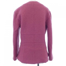 【Mã giảm giá】【Cổ điển】Áo khoác không cổ CHANEL 636751