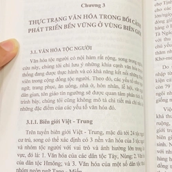 VĂN HÓA VỚI PHÁT TRIỂN BỀN VỮNG Ở VÙNG BIÊN GIỚI VIỆT NAM - CHỦ BIÊN: VƯƠNG XUÂN TÌNH 454415