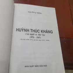 Nguyễn Q. Thắng - HUỲNH THÚC KHÁNG, Con người & Thơ văn 778860