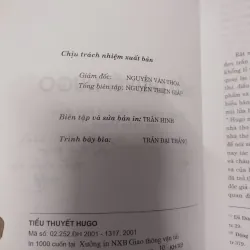 Sách: Tiểu thuyết HUGO (Chuyên luận) - TG: Đặng Thị Hạnh 732471