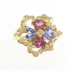 Nhẫn đá màu hoa K18YG 667469