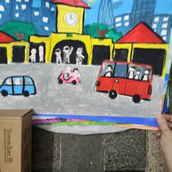 Combo 25 bức tranh vẽ acrylic về phong cảnh 799924