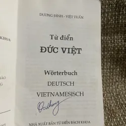 Từ điển Đức Việt | Dương Đình - Việt Tuấn| sách khổ bỏ túi ;1400 trang  1024501